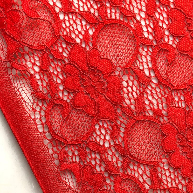 Lace Fabric Nylon Warp Knit Wholesale Supplier 9